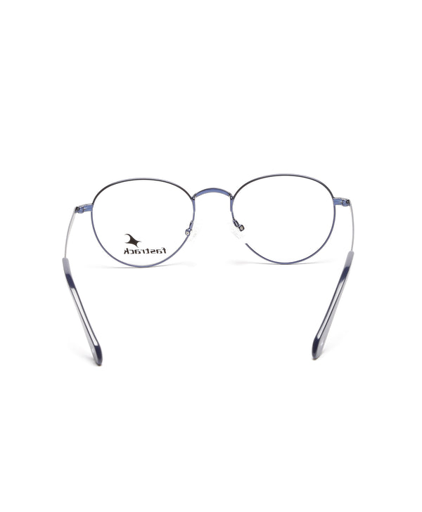 Blue Round Rimmed Eyeglasses