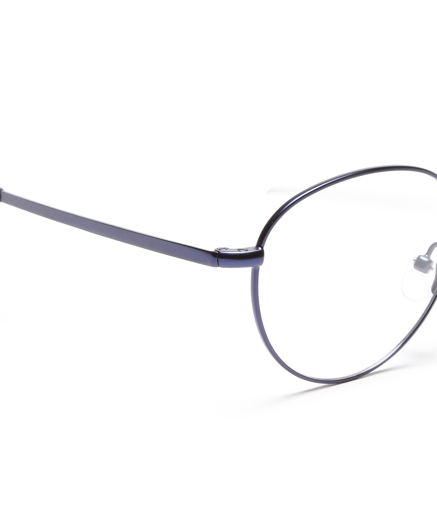 Blue Round Rimmed Eyeglasses