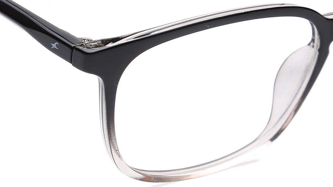 Black Square Rimmed Eyeglasses