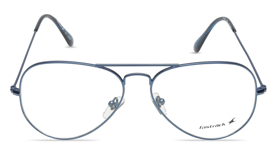 Blue Aviator Rimmed Eyeglasses