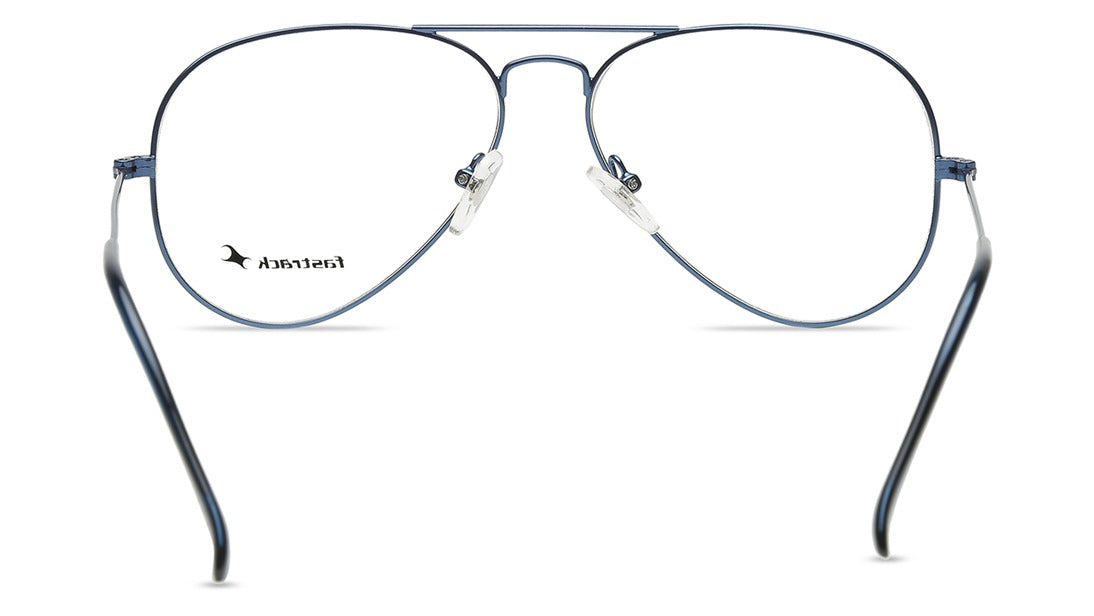 Blue Aviator Rimmed Eyeglasses