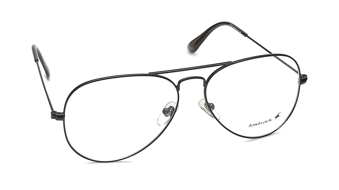 Black Aviator Rimmed Eyeglasses