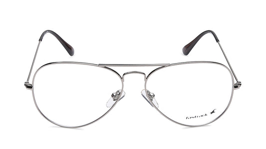 Silver Aviator Rimmed Eyeglasses