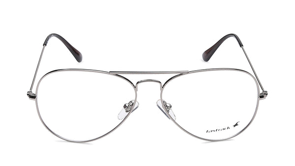 Silver Aviator Rimmed Eyeglasses