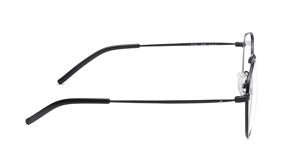 Black Round Rimmed Eyeglasses