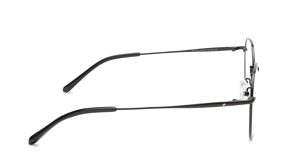 Shinny Black Cateye Rimmed Eyeglasses