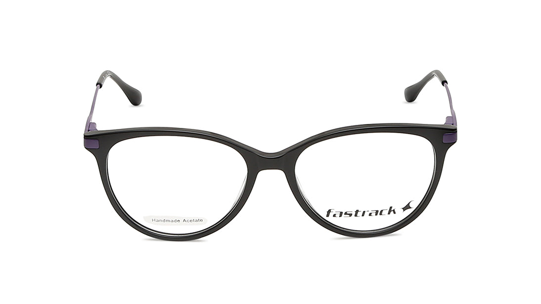 Gun Metal Cateye Rimmed Eyeglasses