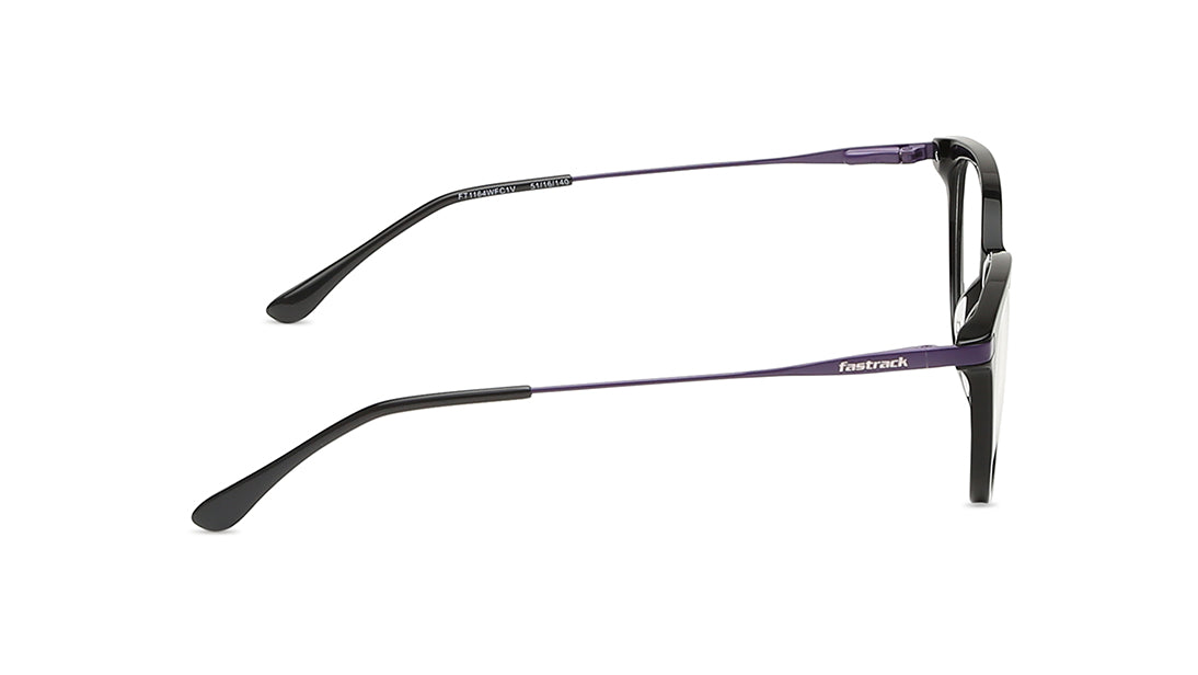 Gun Metal Cateye Rimmed Eyeglasses