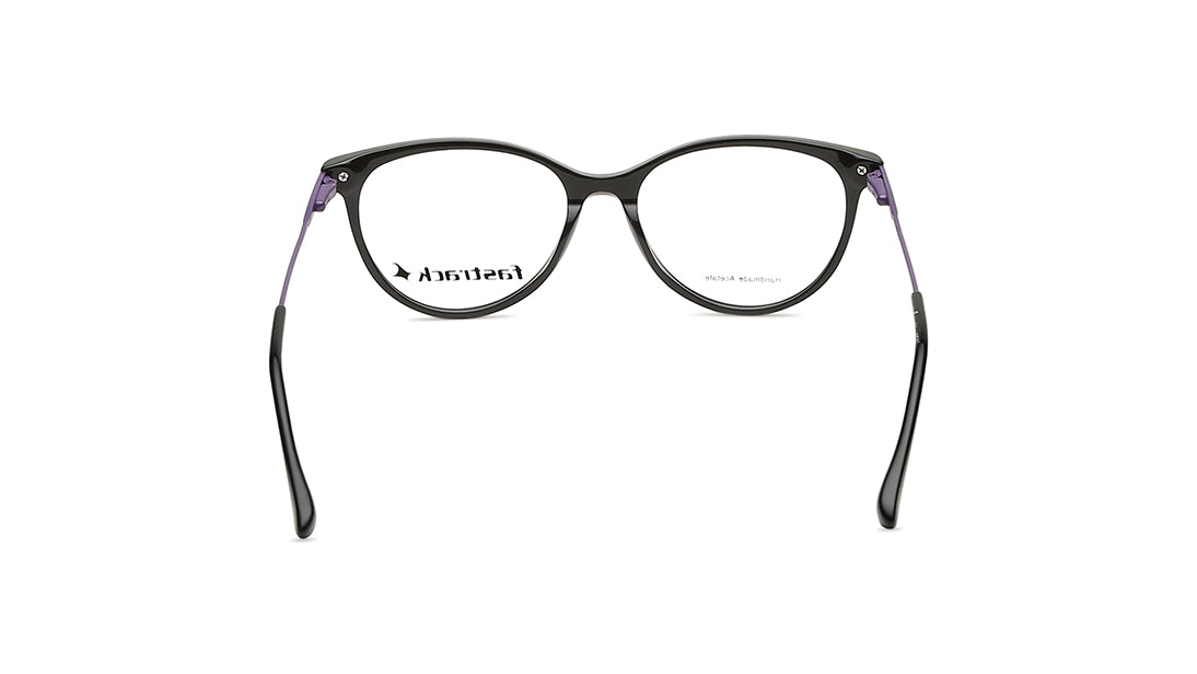 Gun Metal Cateye Rimmed Eyeglasses