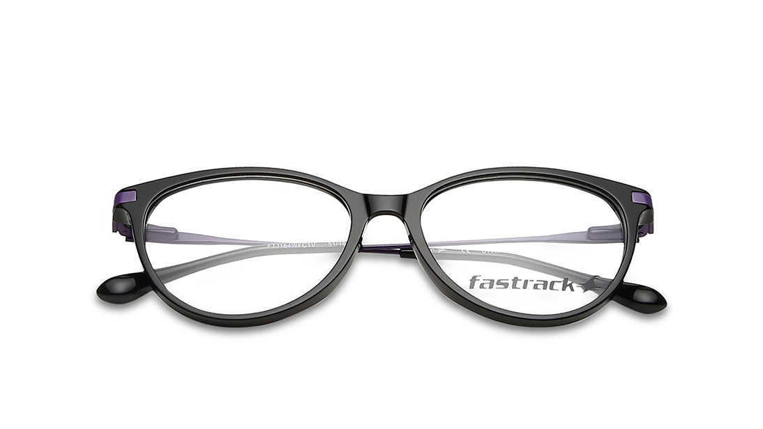 Gun Metal Cateye Rimmed Eyeglasses