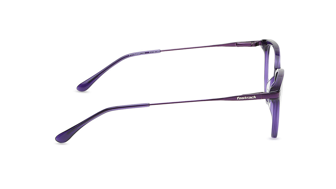 Gun Metal Cateye Rimmed Eyeglasses