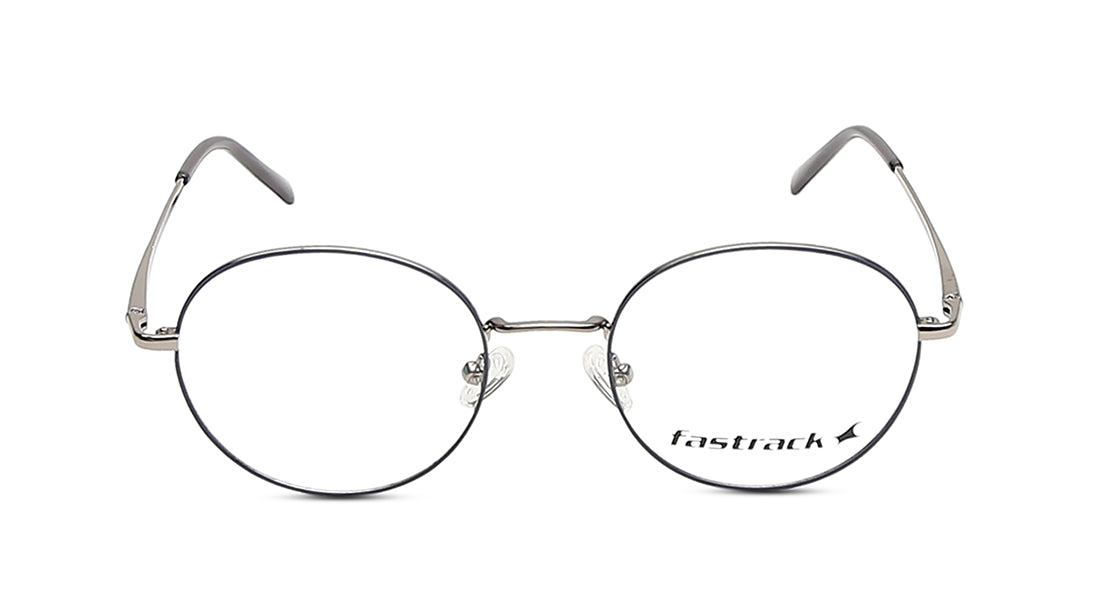 Grey Round Rimmed Eyeglasses