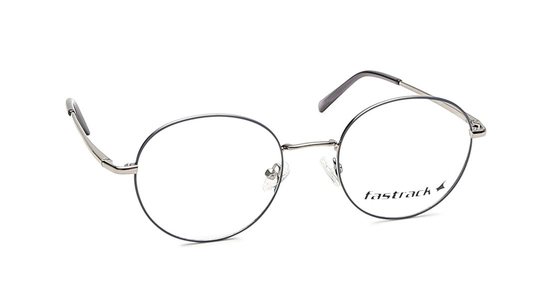 Grey Round Rimmed Eyeglasses