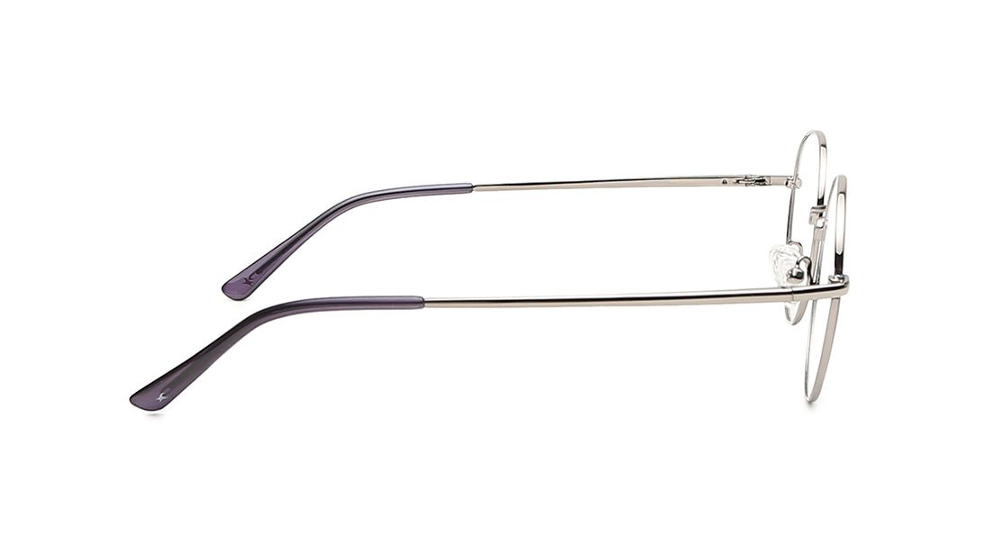 Grey Round Rimmed Eyeglasses