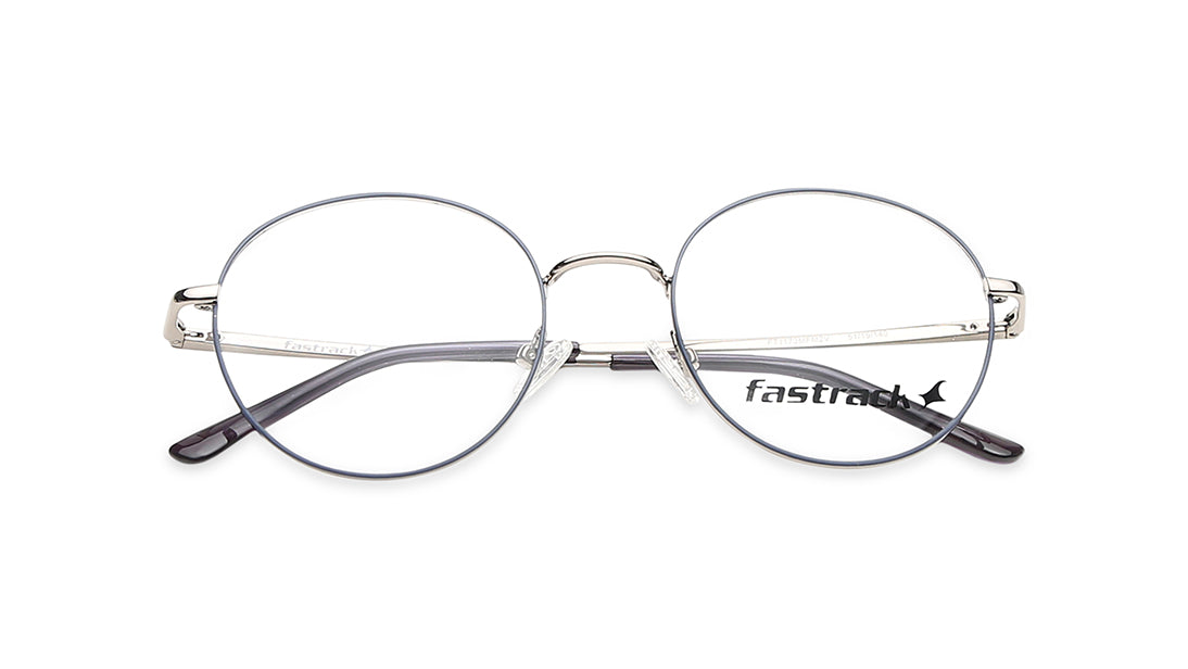 Grey Round Rimmed Eyeglasses