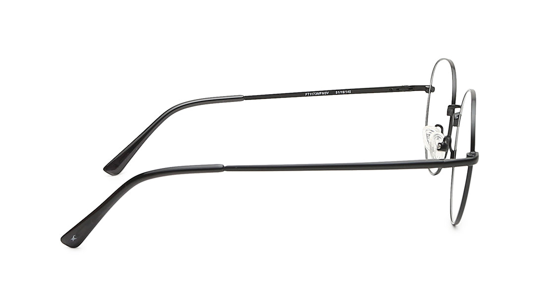 Black Round Rimmed Eyeglasses