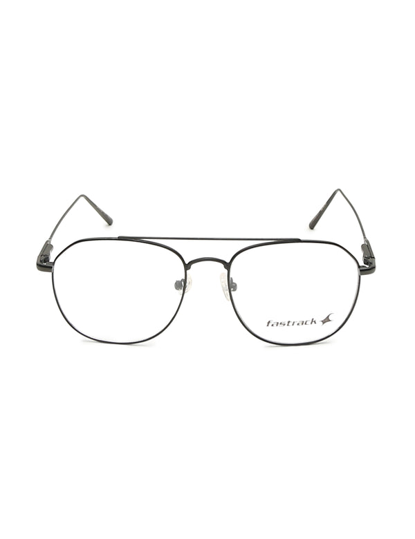 Black Navigator Rimmed Eyeglasses