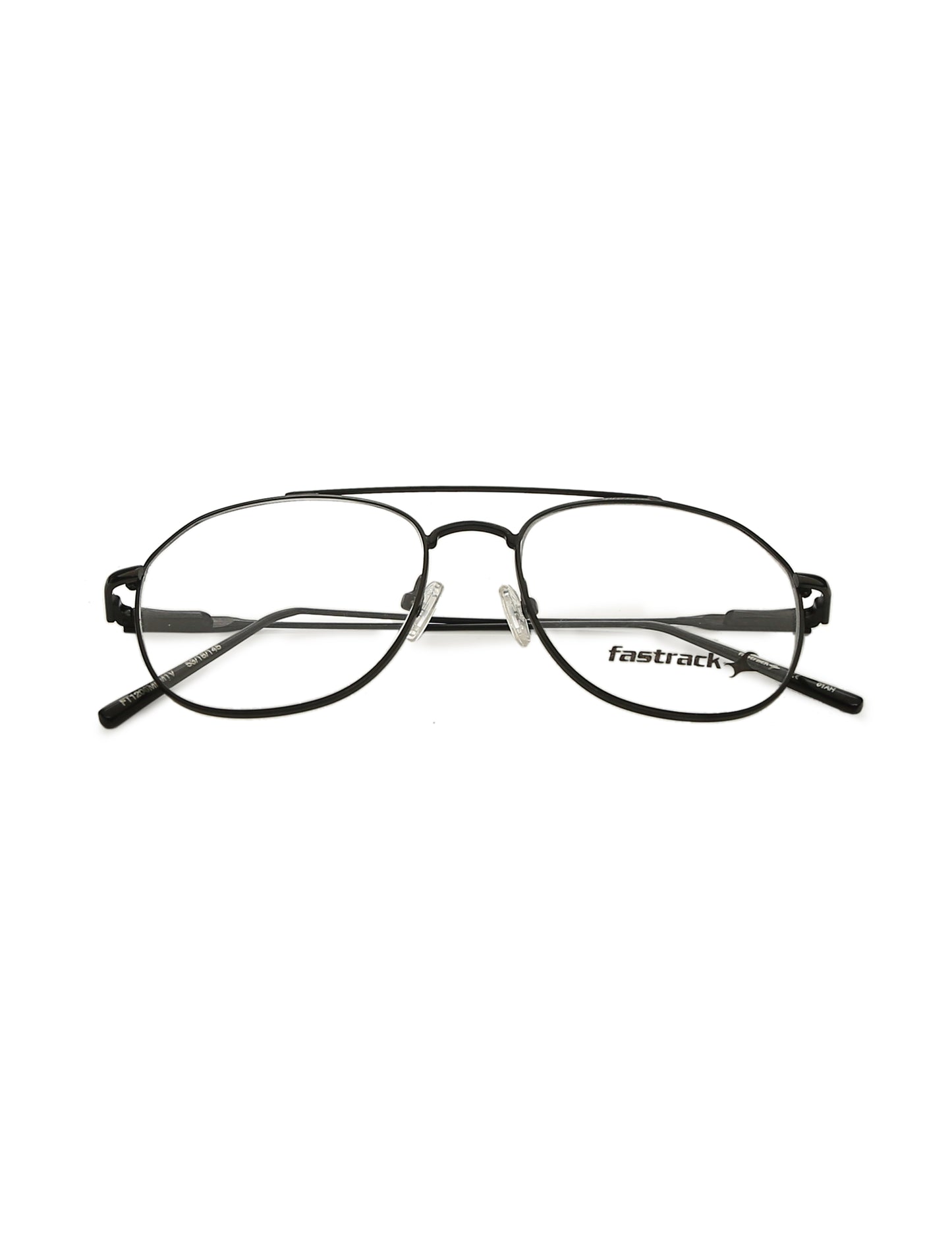 Black Navigator Rimmed Eyeglasses