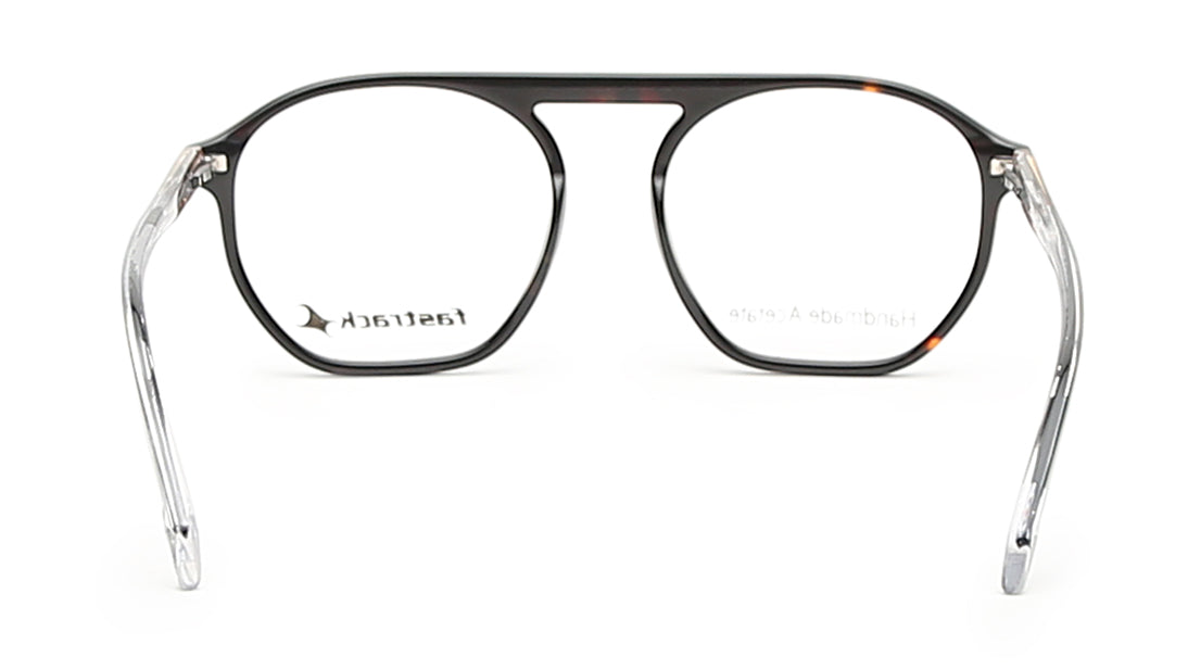 Glossy Aviator Rimmed Eyeglasses