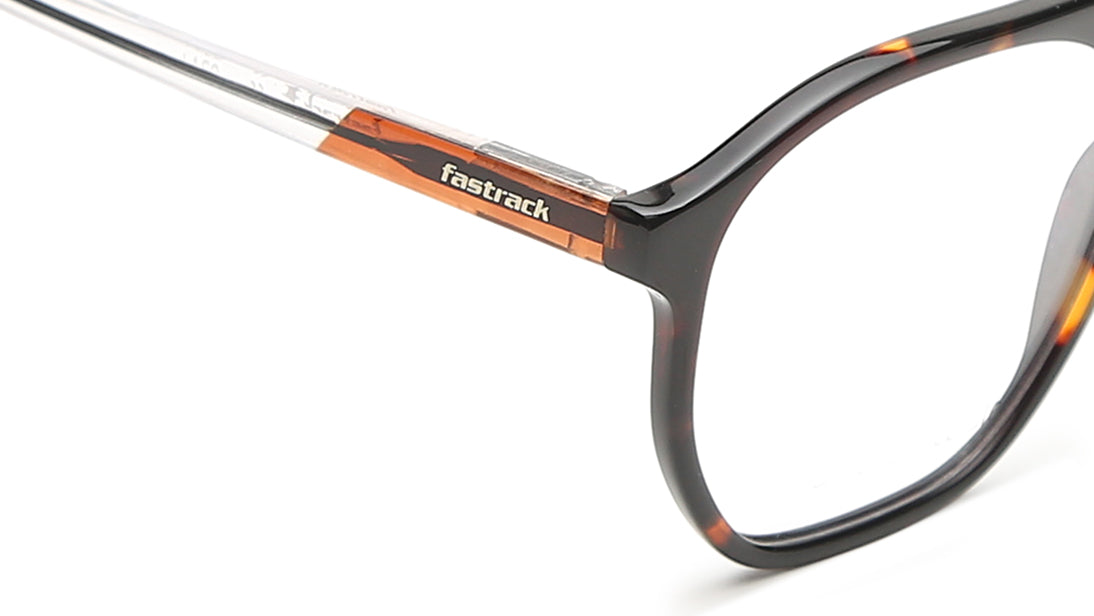 Glossy Aviator Rimmed Eyeglasses