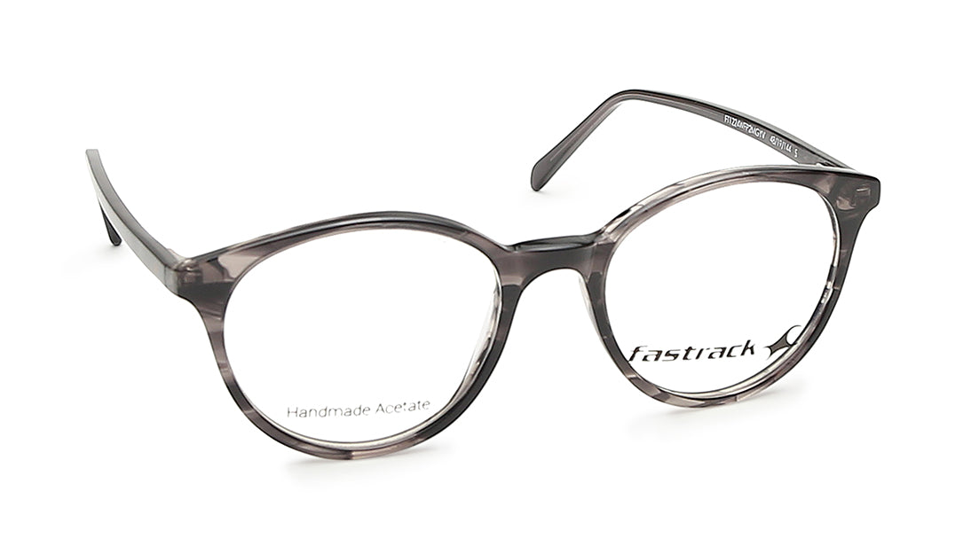 Grey Round Rimmed Eyeglasses