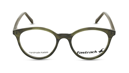 Green Round Rimmed Eyeglasses