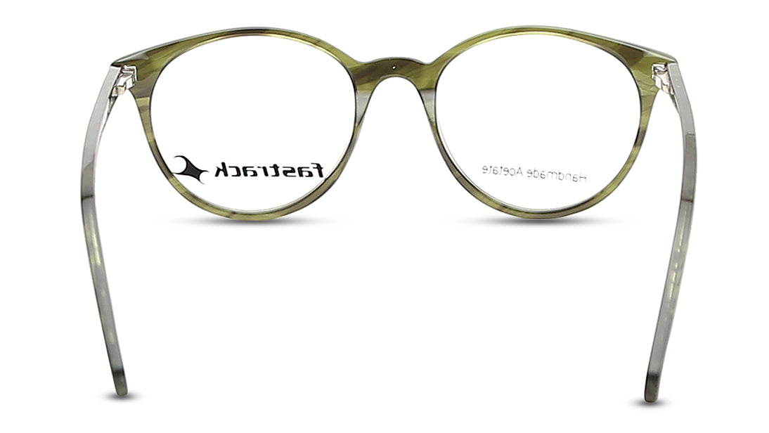 Green Round Rimmed Eyeglasses