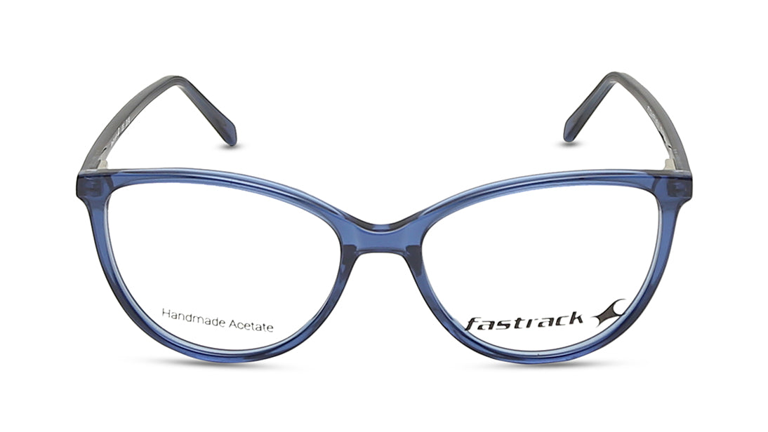 Blue Cateye Rimmed Eyeglasses