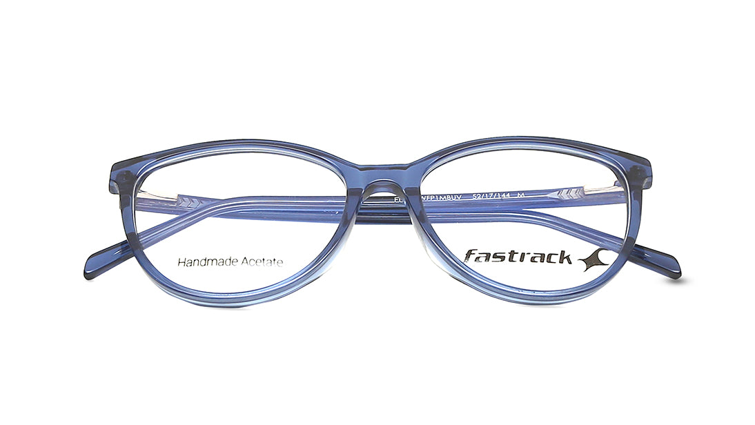 Blue Cateye Rimmed Eyeglasses