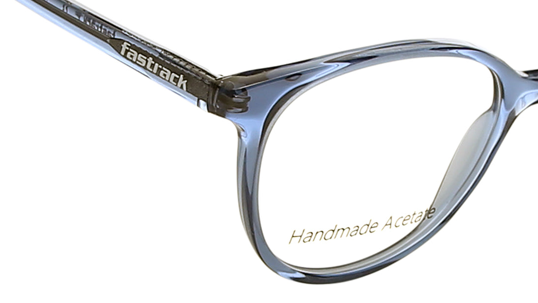 Blue Round Rimmed Eyeglasses