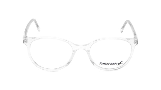 White Round Rimmed Eyeglasses