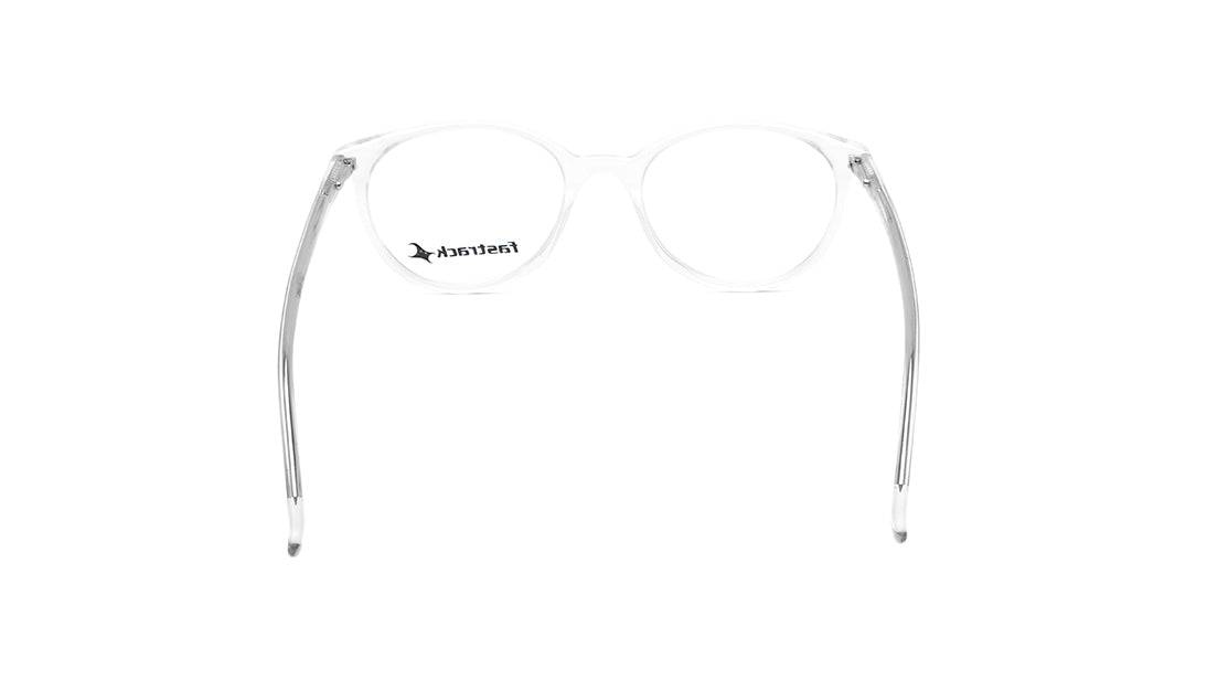 White Round Rimmed Eyeglasses