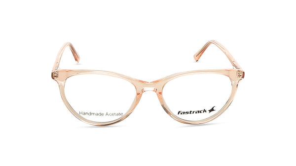 Orange Cateye Rimmed Eyeglasses