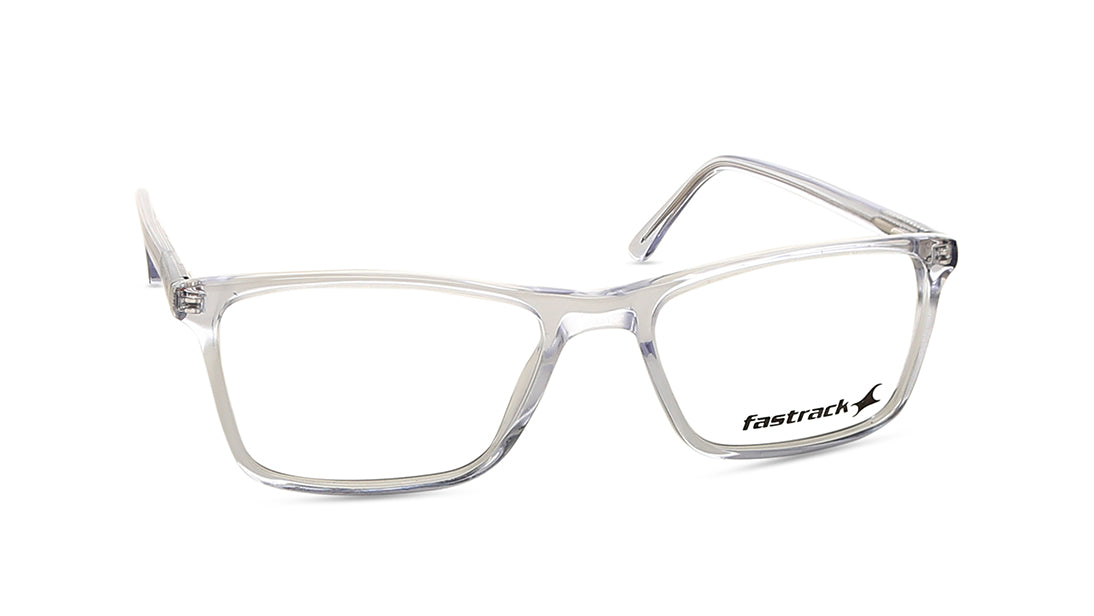 Light Blue Rectangle Rimmed Eyeglasses