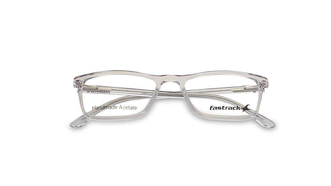 Light Blue Rectangle Rimmed Eyeglasses