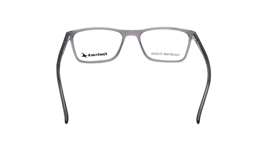 Grey Rectangle Rimmed Eyeglasses