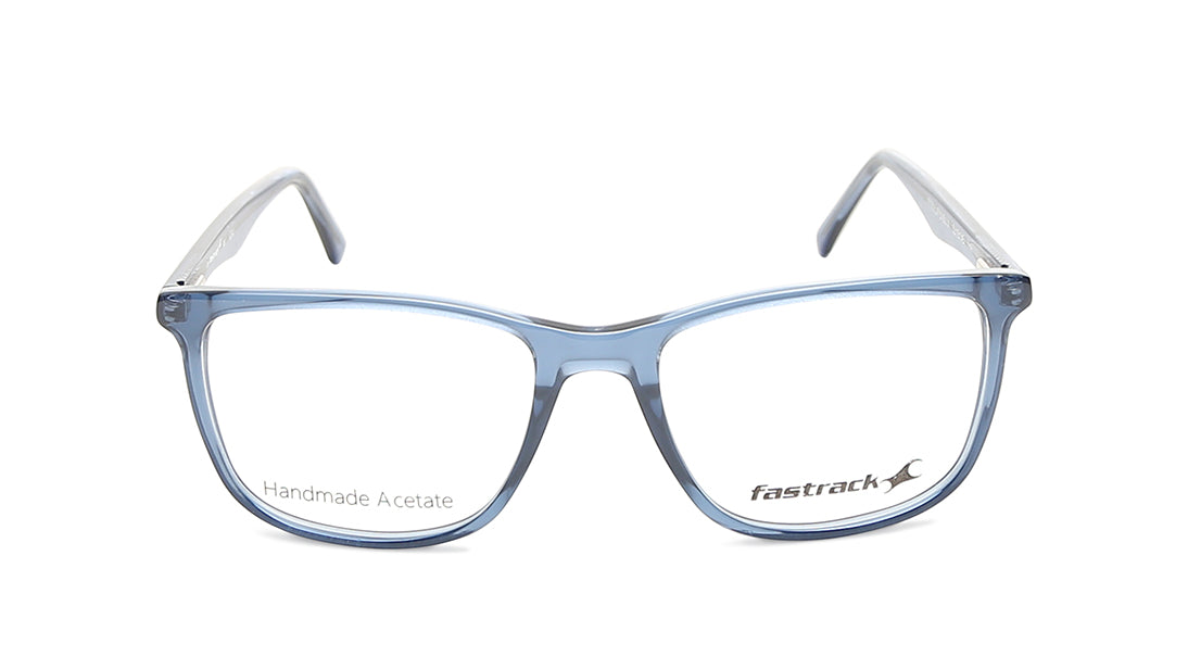 Blue Square Rimmed Eyeglasses