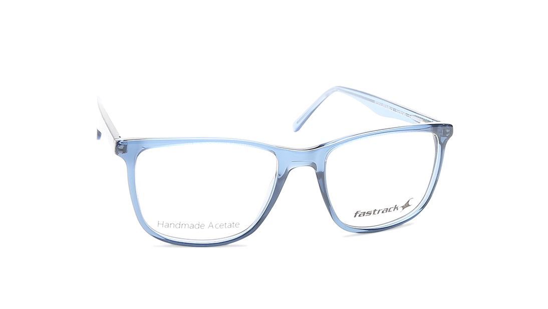 Blue Square Rimmed Eyeglasses