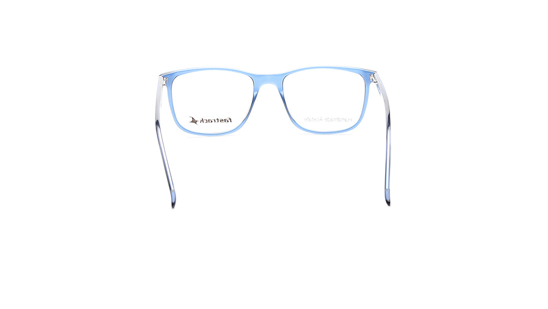 Blue Square Rimmed Eyeglasses