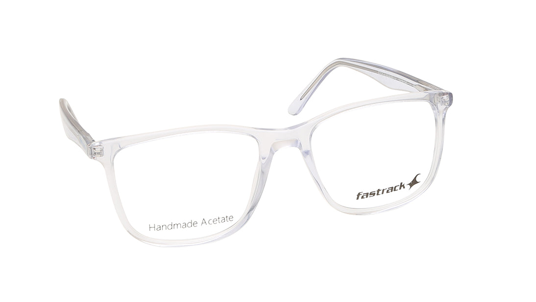 White Square Rimmed Eyeglasses