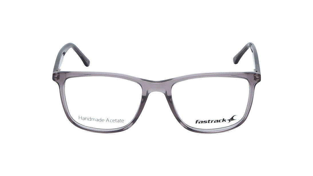 Grey Square Rimmed Eyeglasses