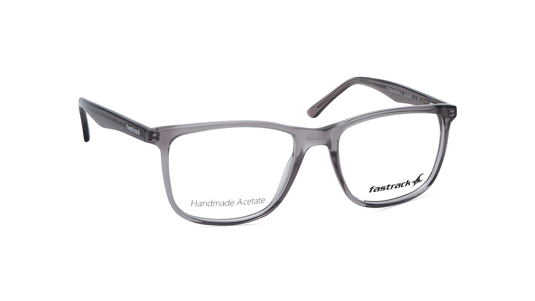 Grey Square Rimmed Eyeglasses