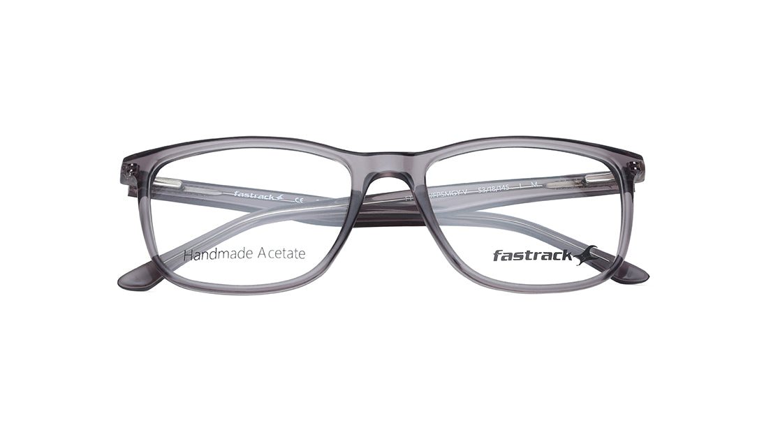 Grey Square Rimmed Eyeglasses