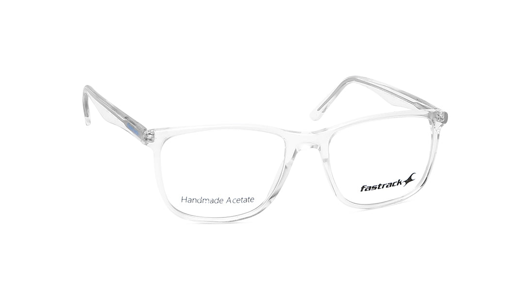 White Square Rimmed Eyeglasses