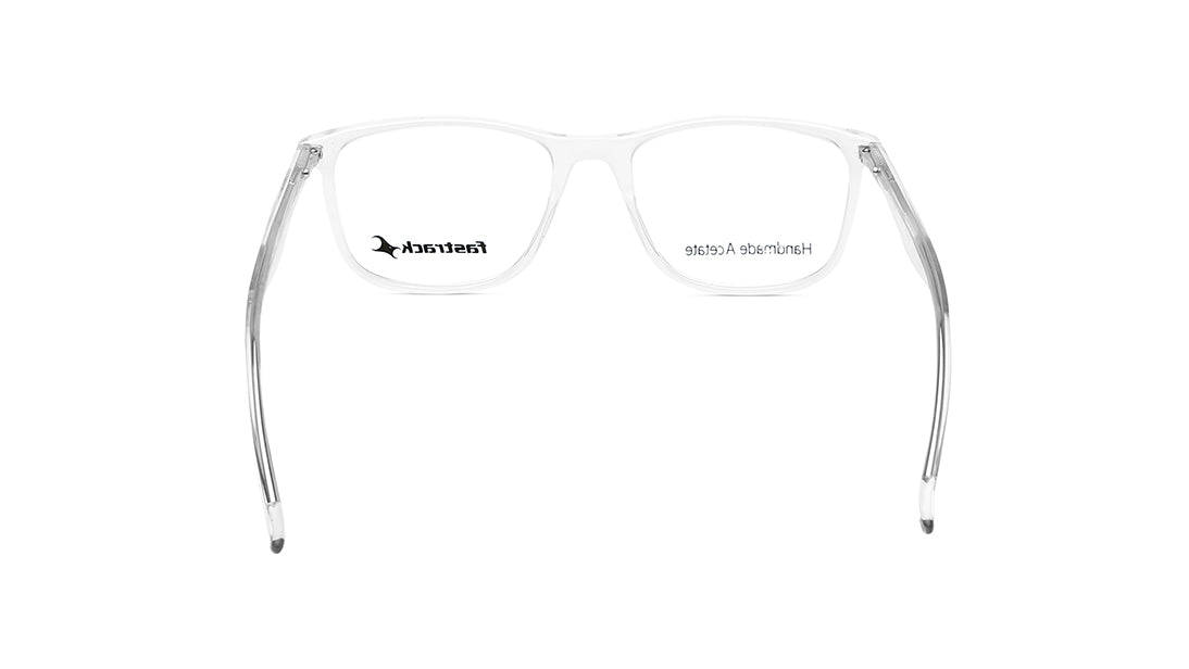 White Square Rimmed Eyeglasses