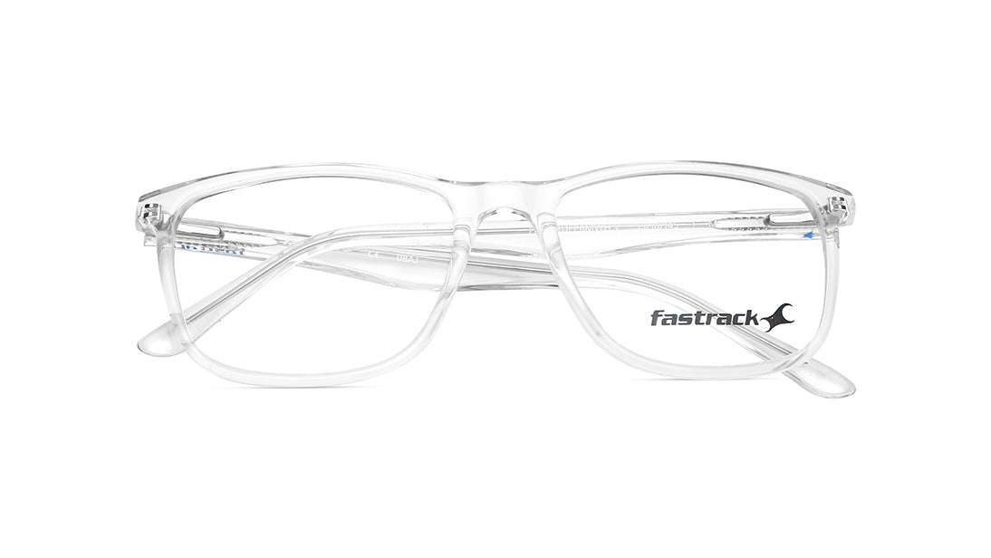 White Square Rimmed Eyeglasses