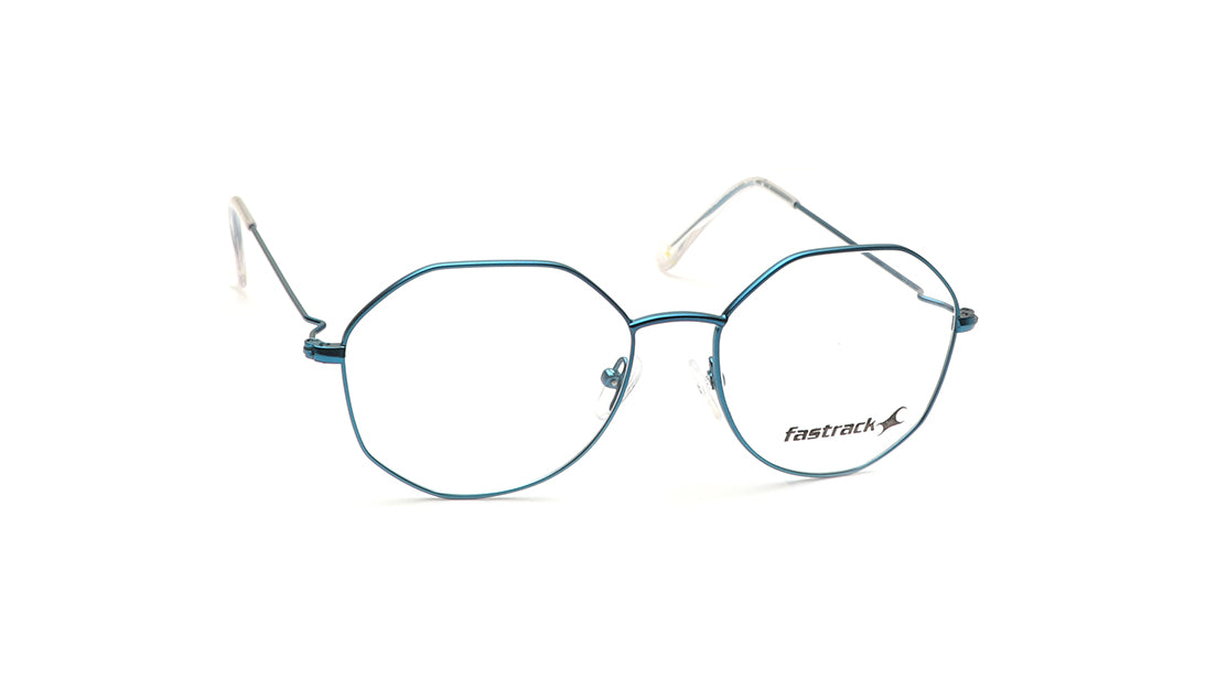 Blue Round Rimmed Eyeglasses