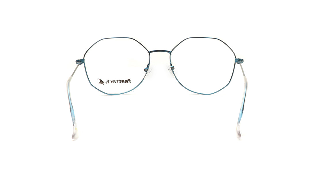 Blue Round Rimmed Eyeglasses