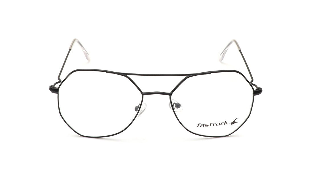 Black Aviator Rimmed Eyeglasses