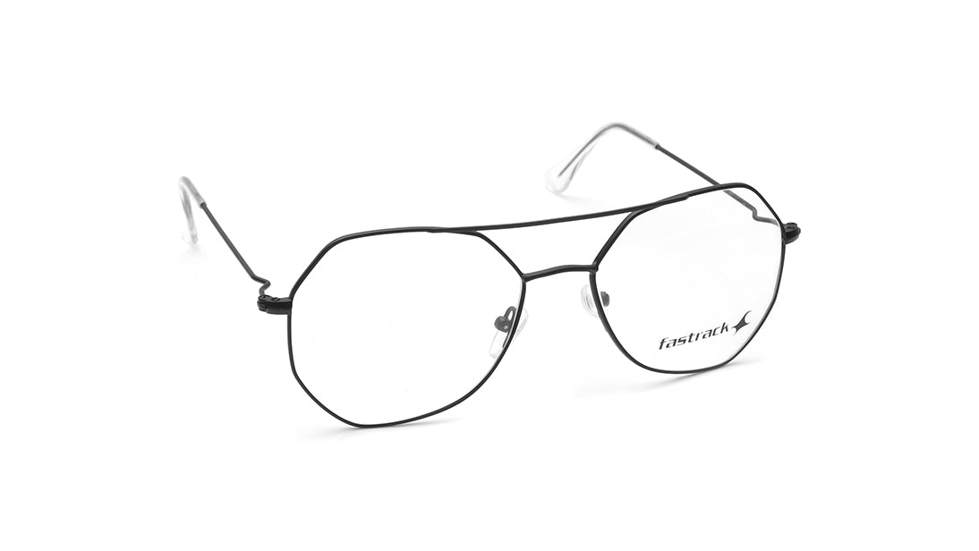 Black Aviator Rimmed Eyeglasses